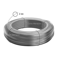 Проволока вязальная 2 мм. оцинк.